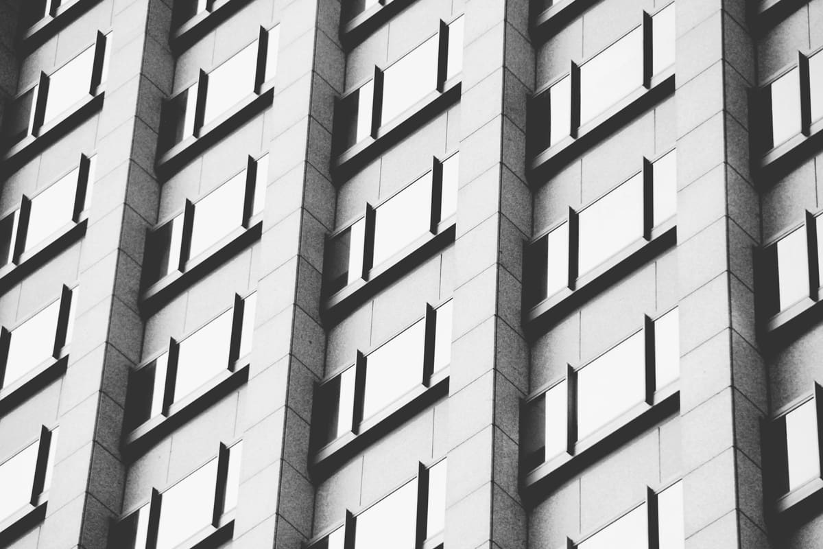Rhythmic geometric repetition representing recurring supply cycles