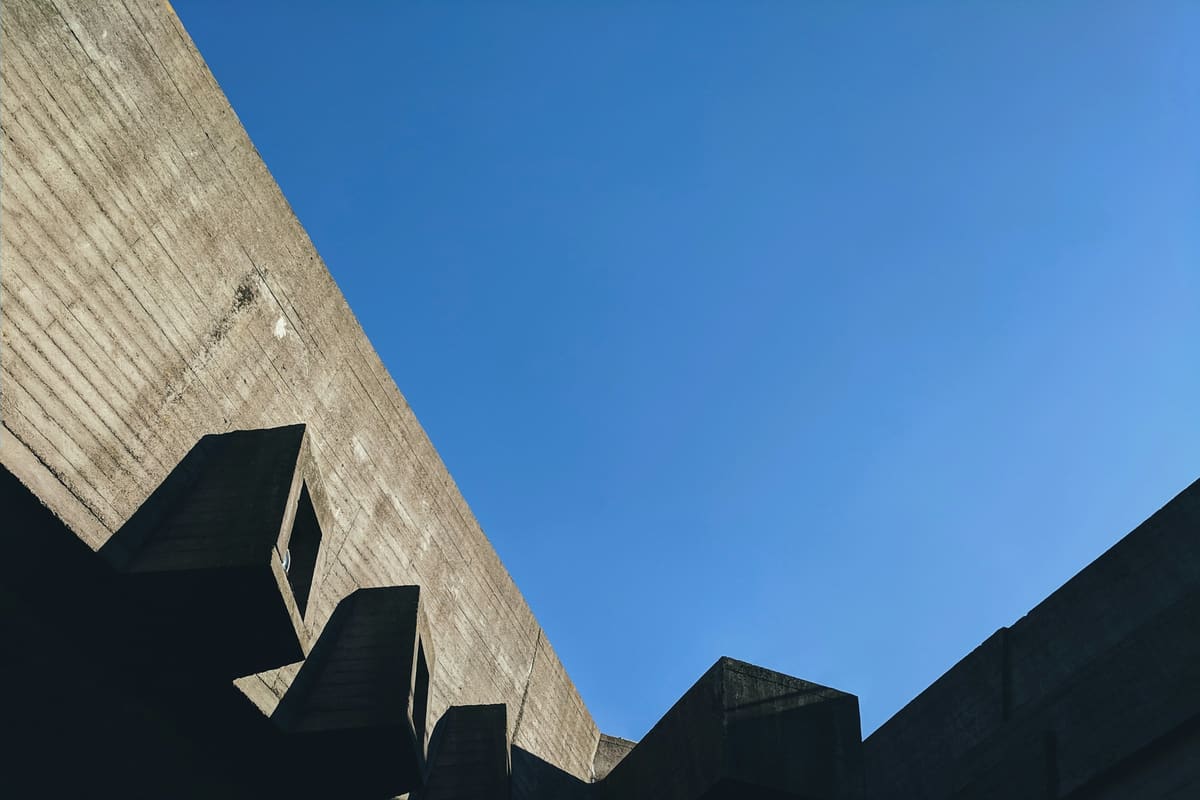 Clean structural detail representing transparency in written supply terms